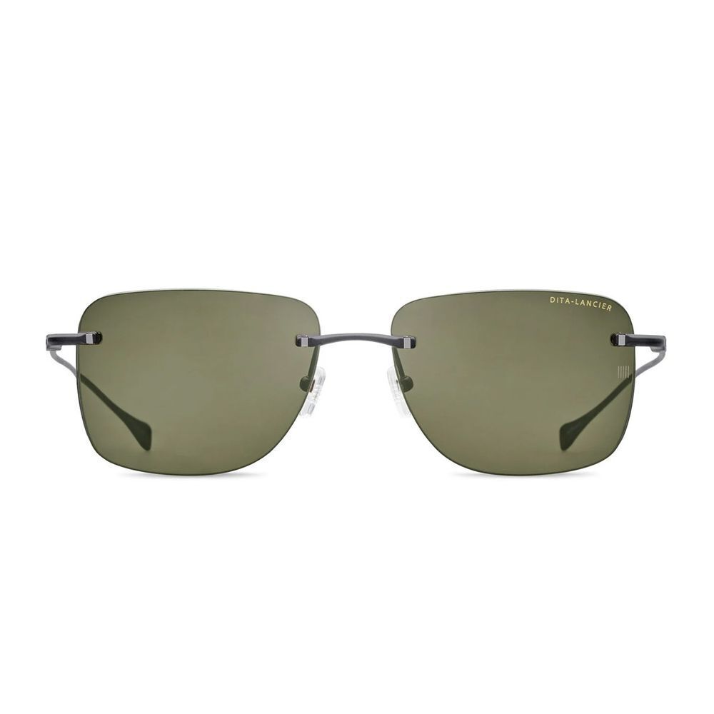 DITA LANCIER Lsa 119 Ultra-Lightweight Titanium Rimless Sunglasses